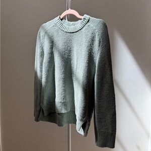 Abercrombie Crewneck Sweater in Sage Green
